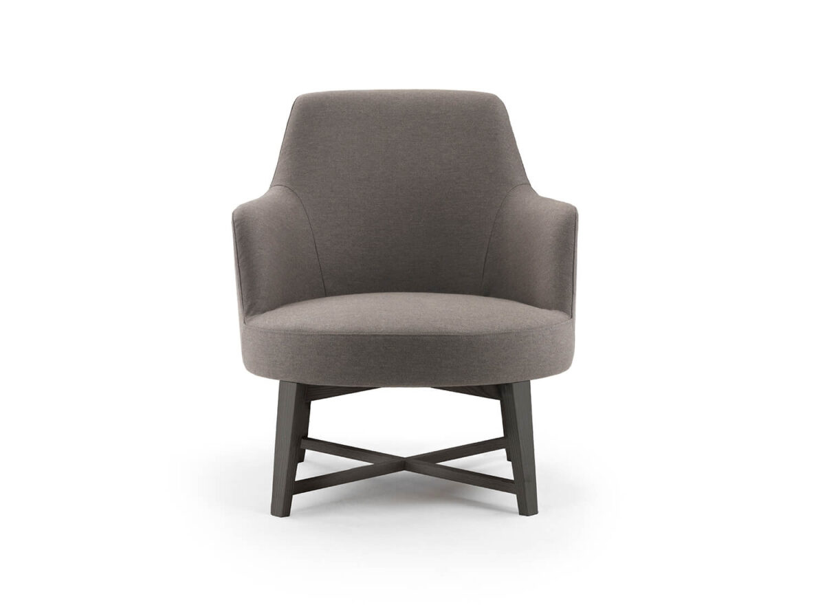 Flexform Hera Wood Leg Indoor Armchair STILL LIFE 02