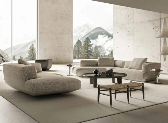 Flexform Loungescape Modular Sofa LIFESTYLE 001