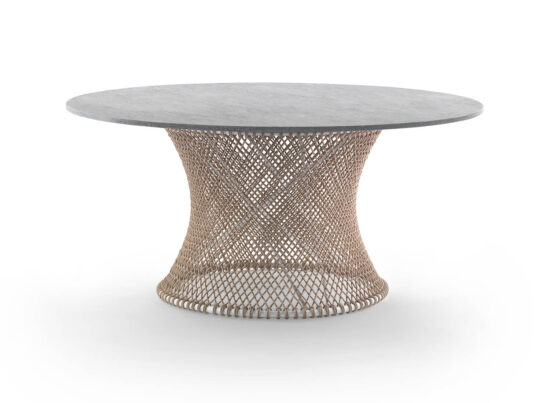 Flexform Oasis Rock Outdoor Dining Table STILL LIFE 01
