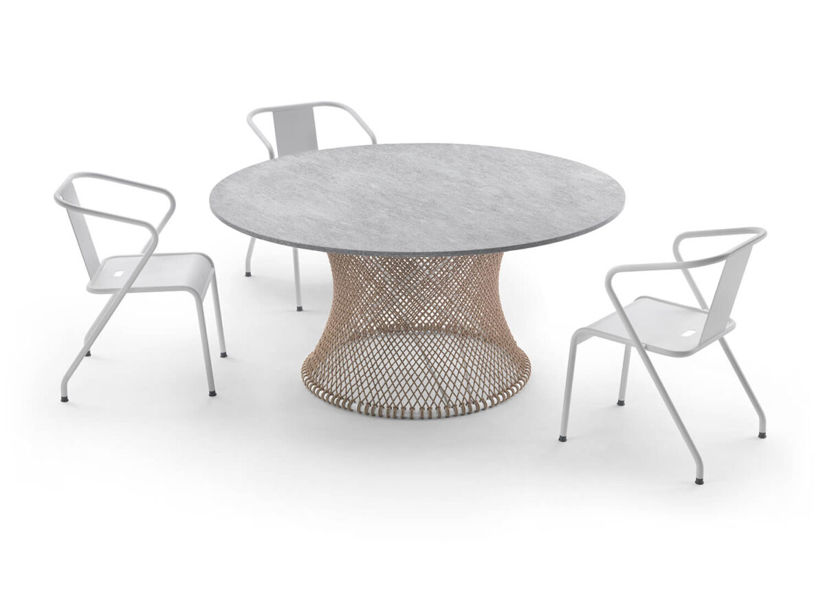Flexform Oasis Rock Outdoor Dining Table STILL LIFE 04