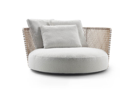 Flexform Oasis Stand Alone Round Sofa STILL LIFE 02