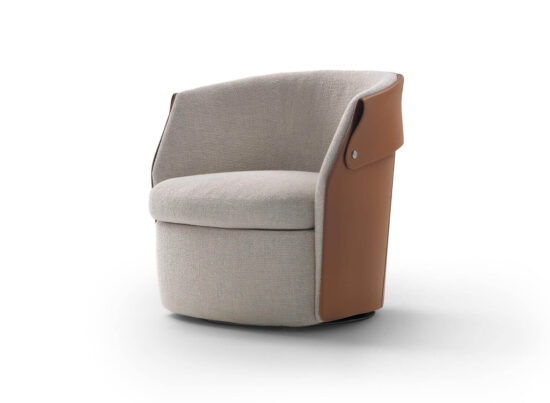 Flexform Ozzy Swivel Armchair STILL LIFE 0001