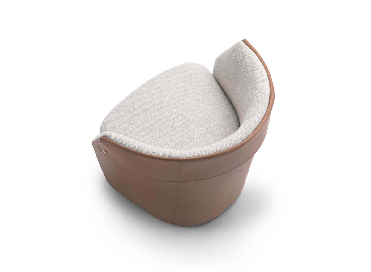 Flexform Ozzy Swivel Armchair STILL LIFE 0006