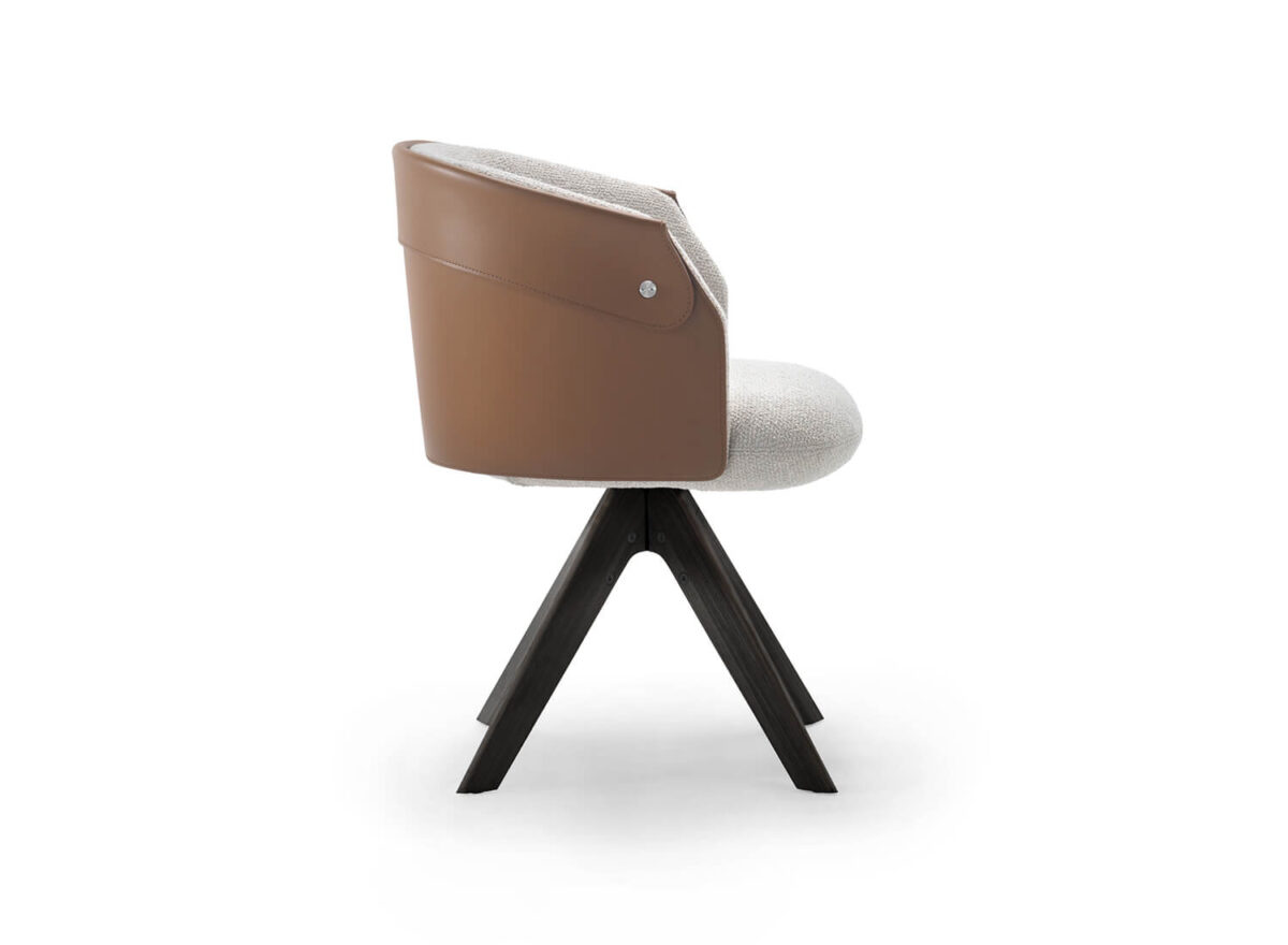 Flexform Ozzy Swivel Dining Armchair STILL LIFE 0003