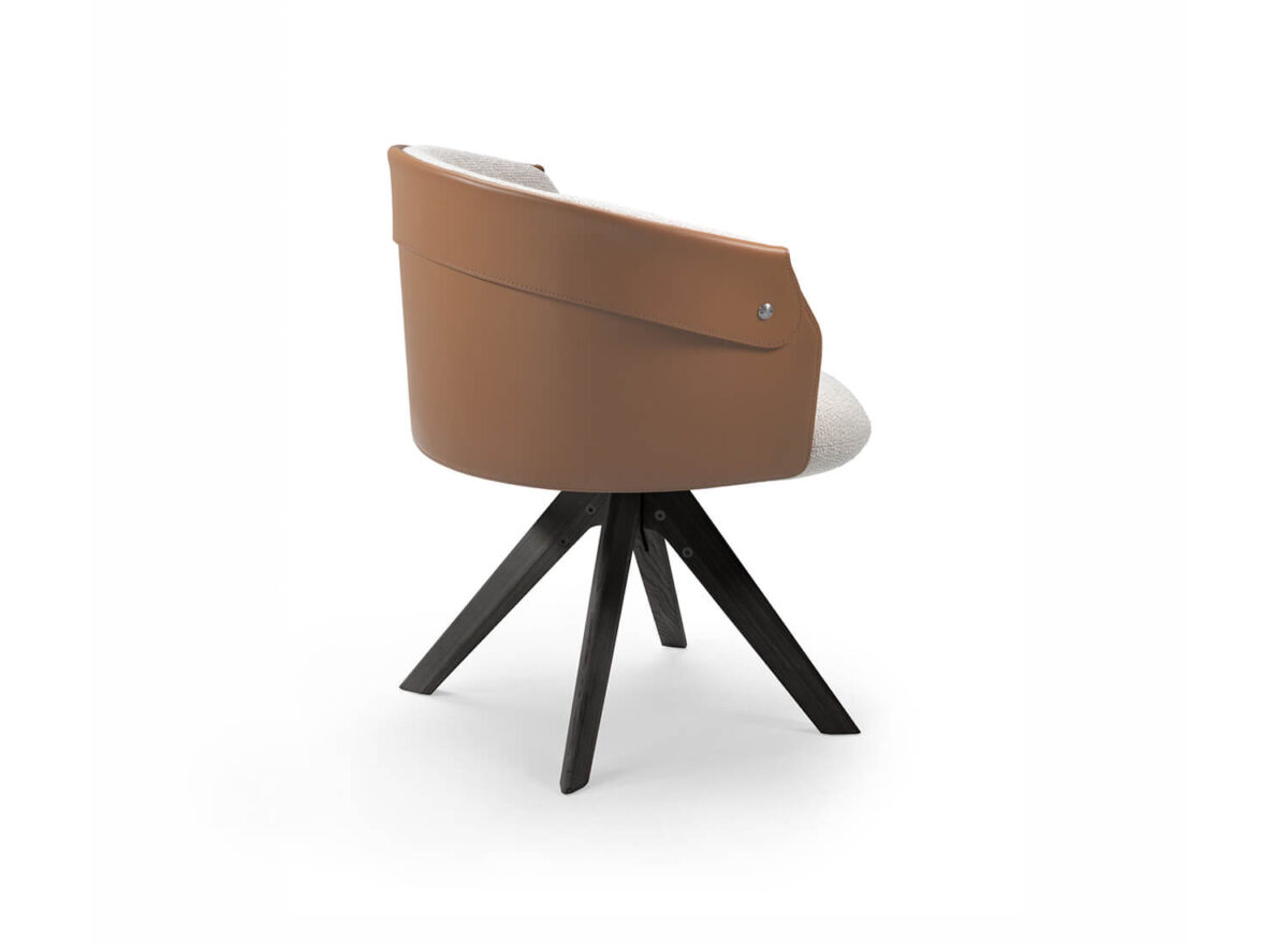 Flexform Ozzy Swivel Dining Armchair STILL LIFE 0005
