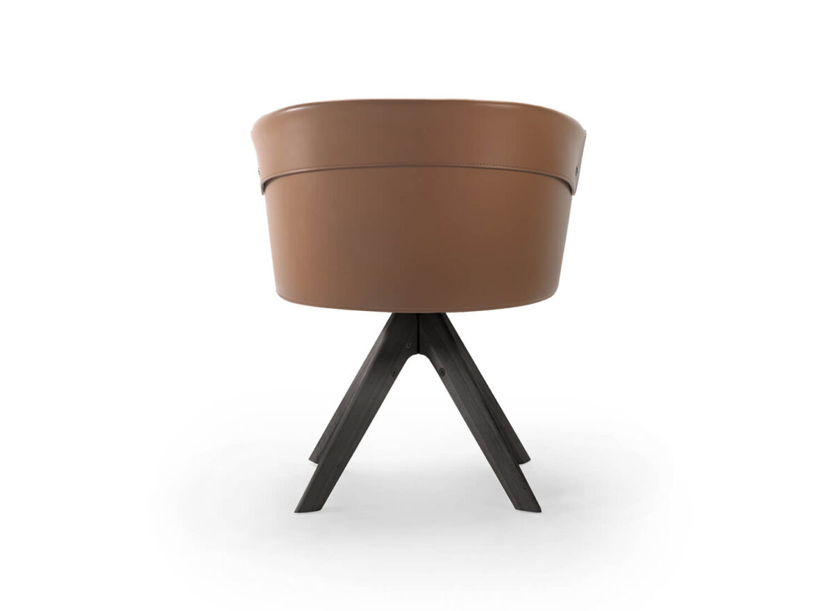 Flexform Ozzy Swivel Dining Armchair STILL LIFE 0006