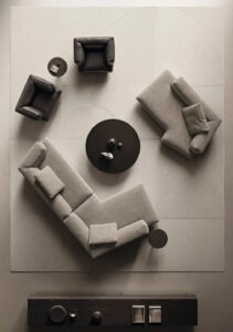 Flexform sofas architectural forms 019