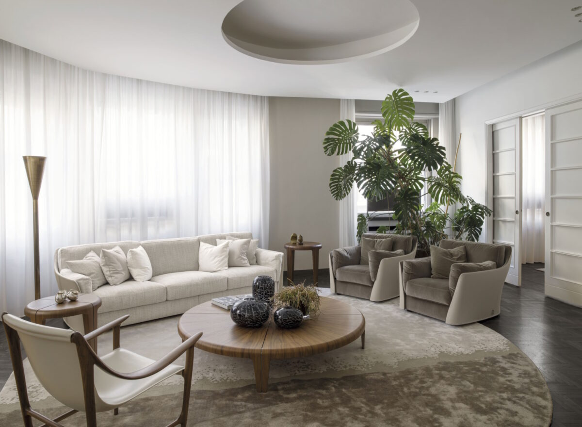 Giorgetti Vittoria Indoor Sofa Stand Alone LIFESTYLE 001