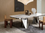 Molteni C Lise Marble Dining Table LIFESTYLE 002