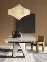 Molteni C Lise Marble Dining Table LIFESTYLE 004