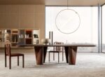 Molteni C Lise Wood Dining Table LIFESTYLE 001