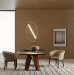 Molteni C Lise Wood Dining Table LIFESTYLE 004
