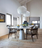 Poltrona Frau Mesa Due Dining Table two bases LIFESTYLE 002