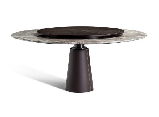 Poltrona Frau Mesa Due Round Lazy Susan Table STILL LIFE 001