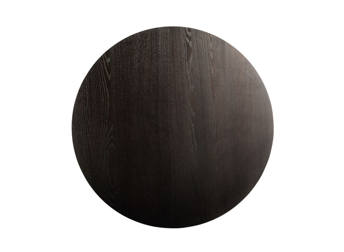 Poltrona Frau Mesa Due Round Wood Dining Table STILL LIFE 002
