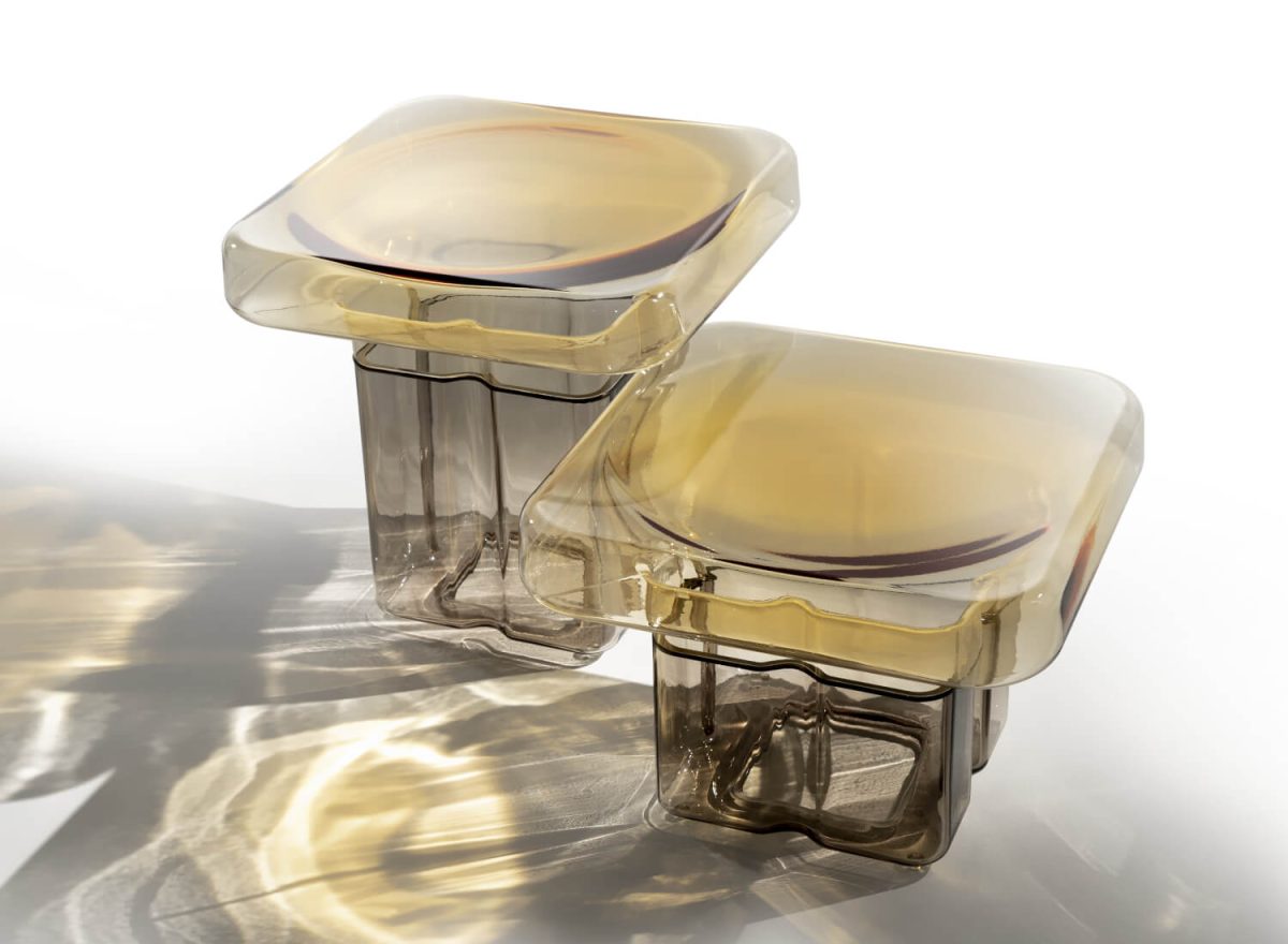 Reflex Angelo Tau 40 Murano Coffee Table STILL LIFE JUL 005