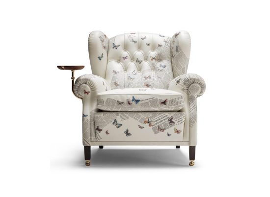Poltrona Frau 1919 Fornasetti Armchair STILL LIFE 001