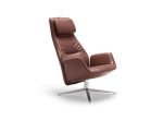 Poltrona Frau downtown lounge armchair swivel STILL LIFE 002