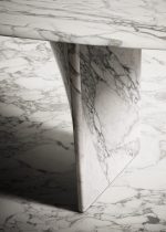 Rimadesio Lambda Marble Oval Dining Table STILL LIFE 005