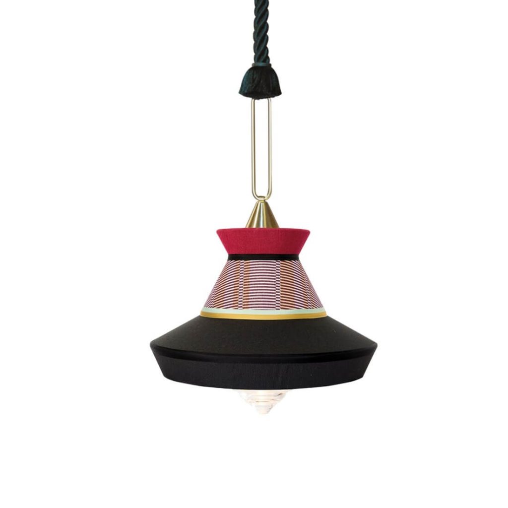 Contardi Calypso Pendant Light GUADALOUPE BLACK S