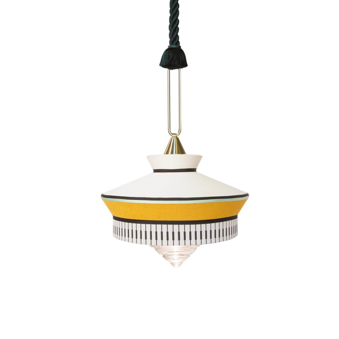 Contardi Calypso Pendant Light MARTINIQUE YELLOW S