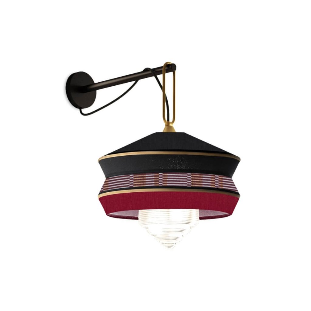 Contardi Calypso Wall Light Antigua black STILL LIFE S 01