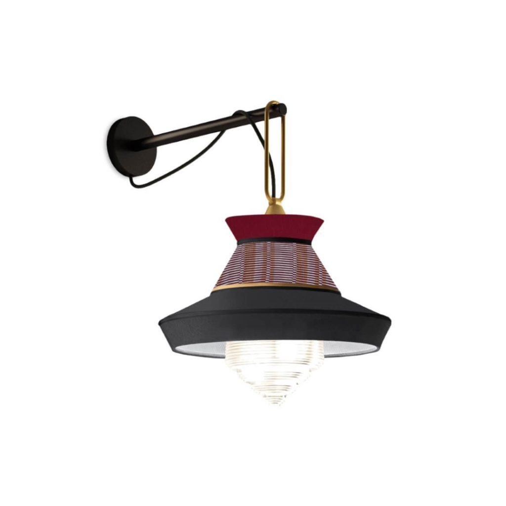 Contardi Calypso Wall Light Guadaloupe black STILL LIFE S 01