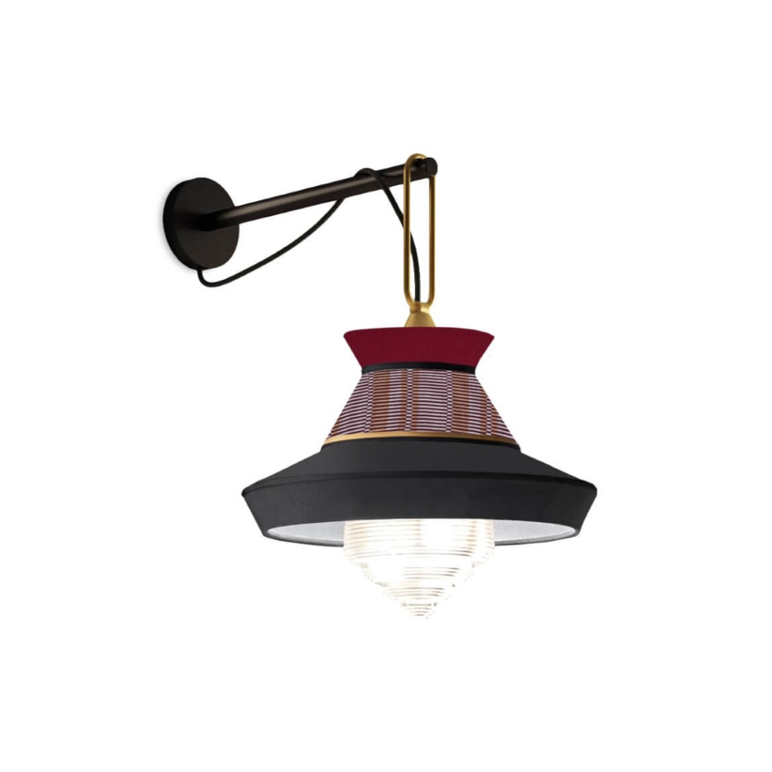 Contardi Calypso Wall Light Guadaloupe black STILL LIFE S 01