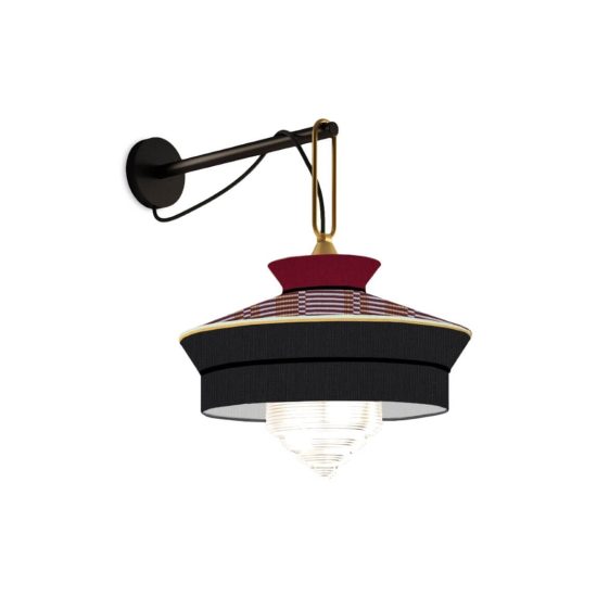 Contardi Calypso Wall Light Martinique black STILL LIFE S 01