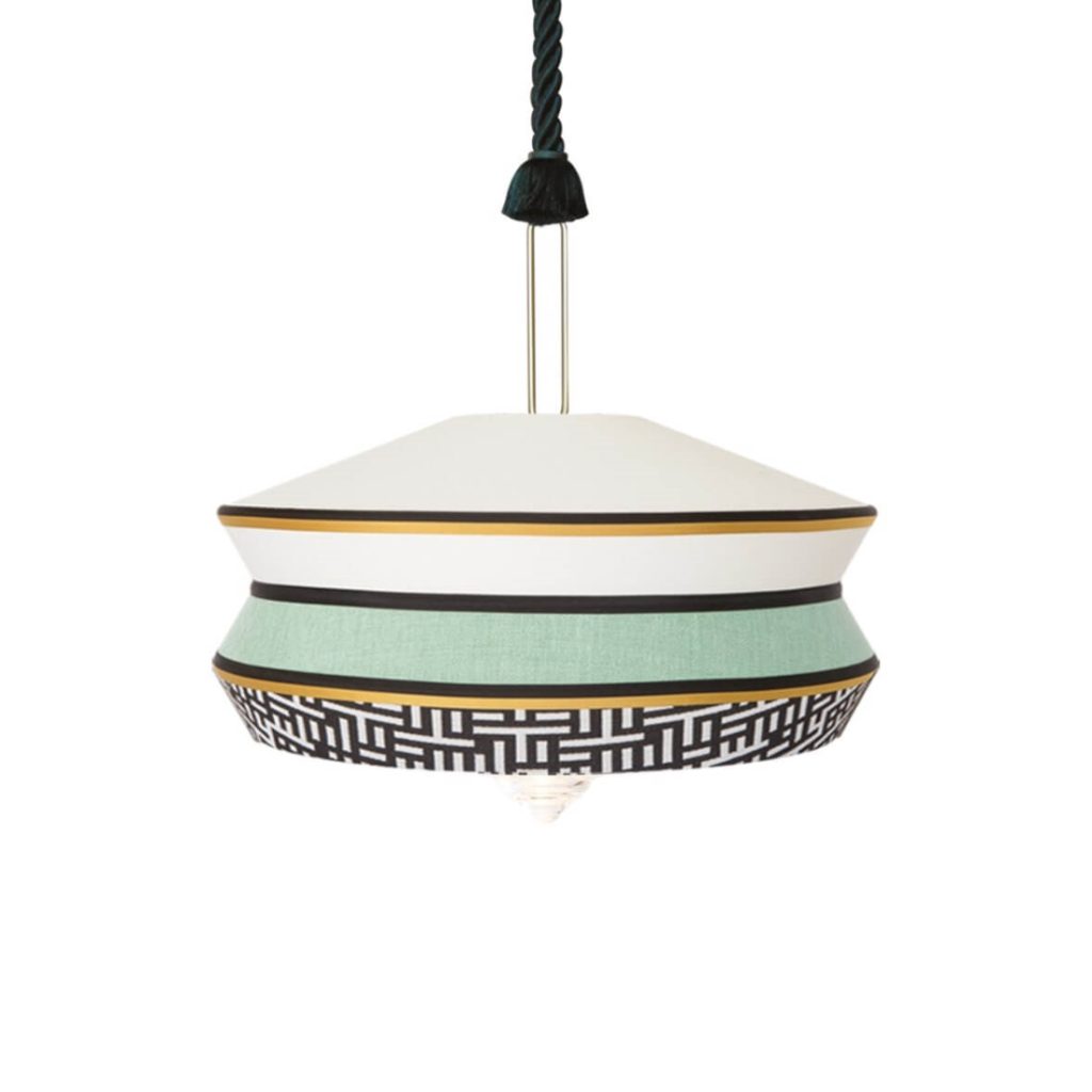 Contardi Calypso XL Pendant Light ANTIGUA MINT S