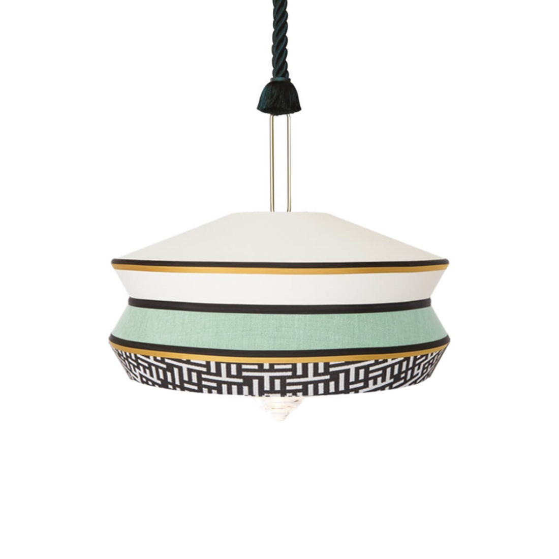 Contardi Calypso XL Pendant Light ANTIGUA MINT S
