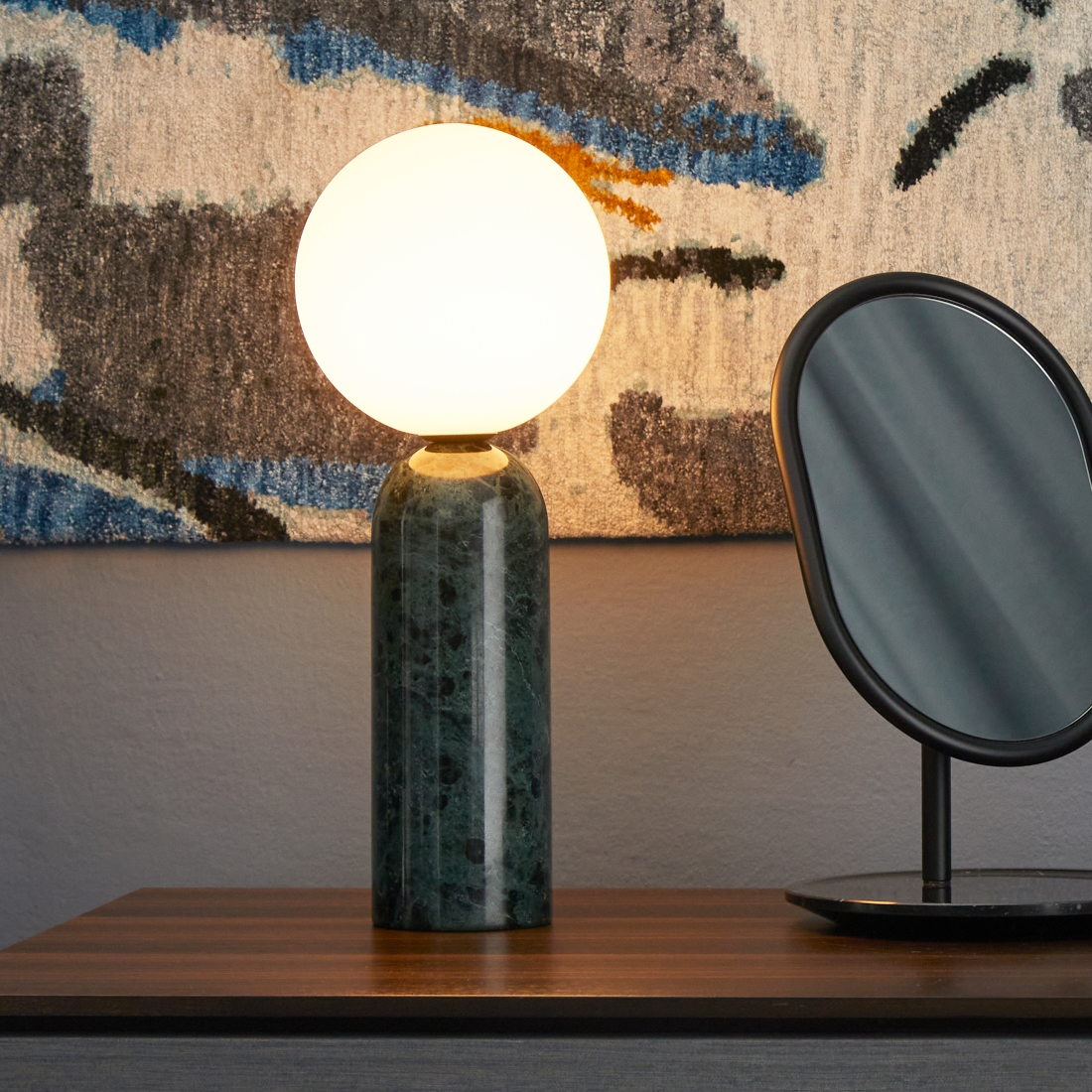 Contardi Emma Table Lamp GREEN LIFESTYLE S 01