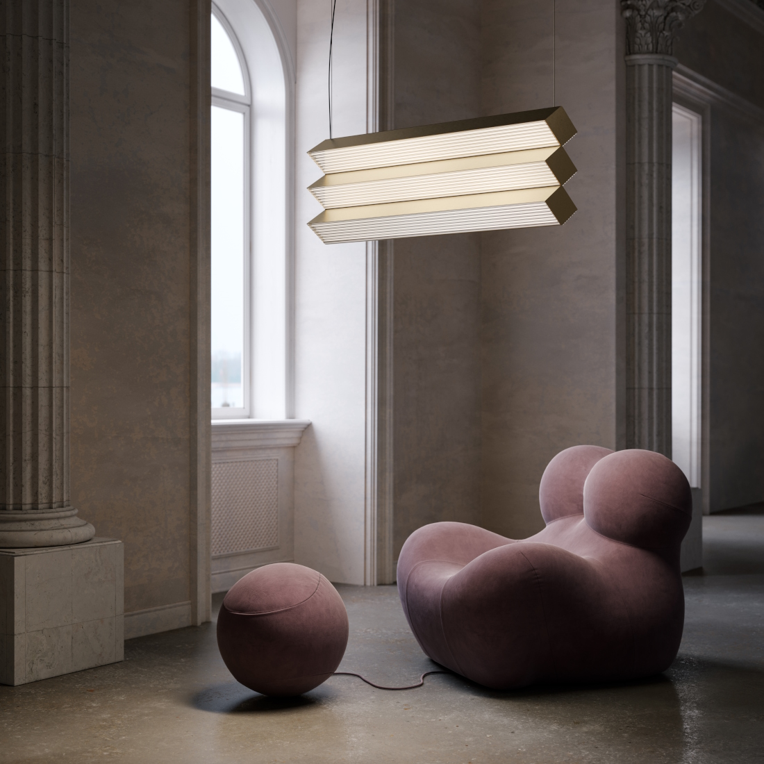 Contardi Stick Trio Suspension Light LIFESTYLE S 01