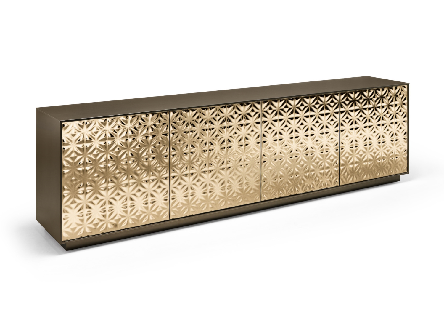 Fiam Italia Echo Fused Glass Sideboard Bronze STILL LIFE 001
