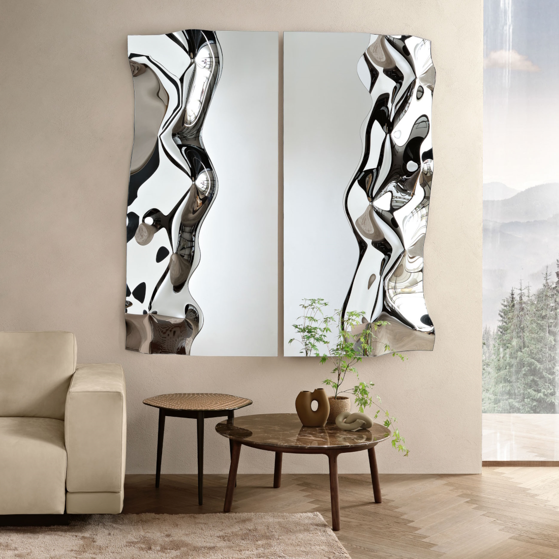 Fiam Italia Phantom A Mirror LIFESTYLE S 02