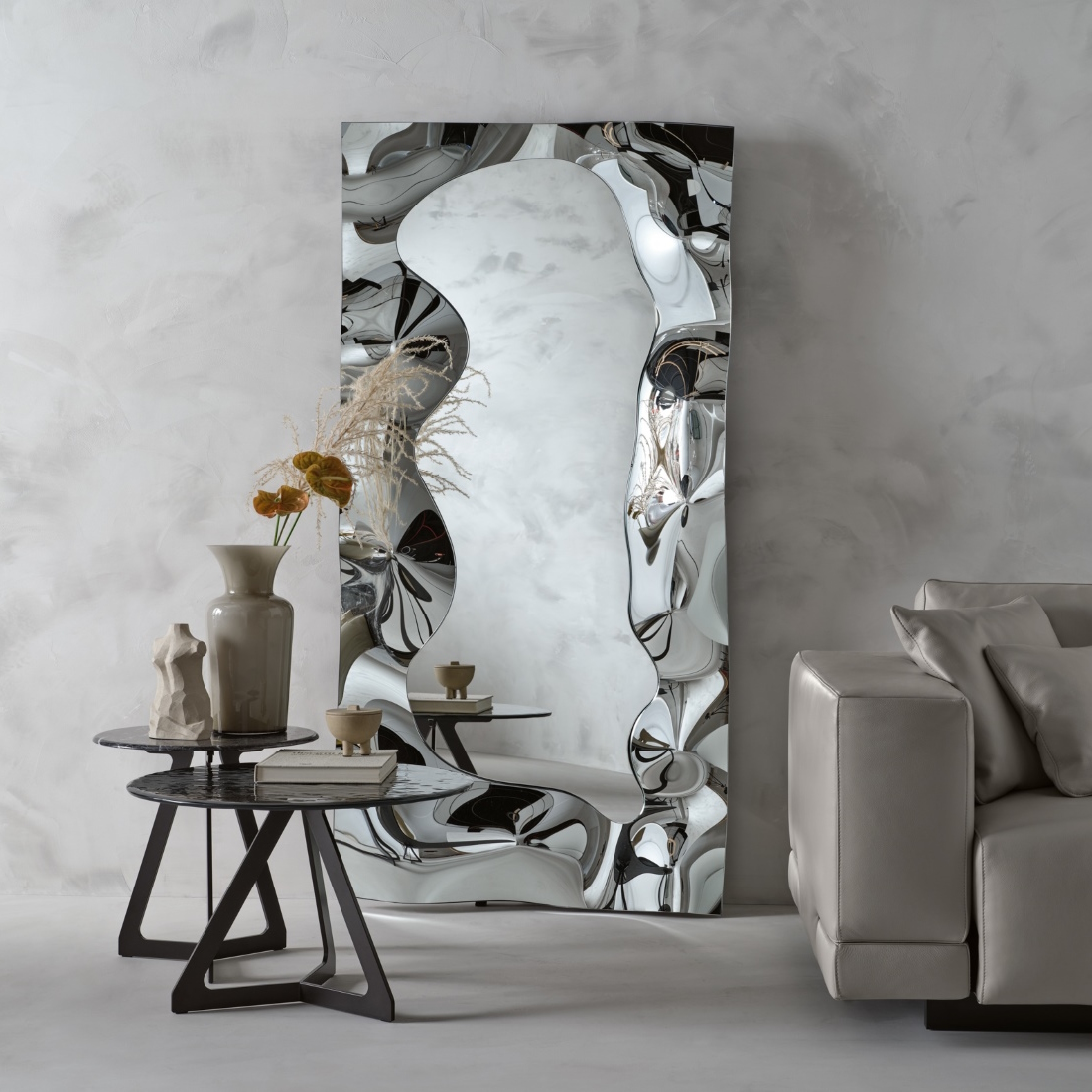 Fiam Italia Phantom B Mirror LIFESTYLE S 01