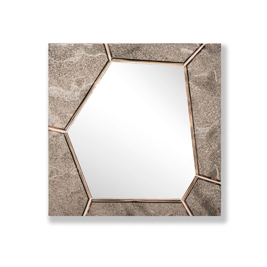 Fiam Italia Silica Square Mirror STILL LIFE S 01
