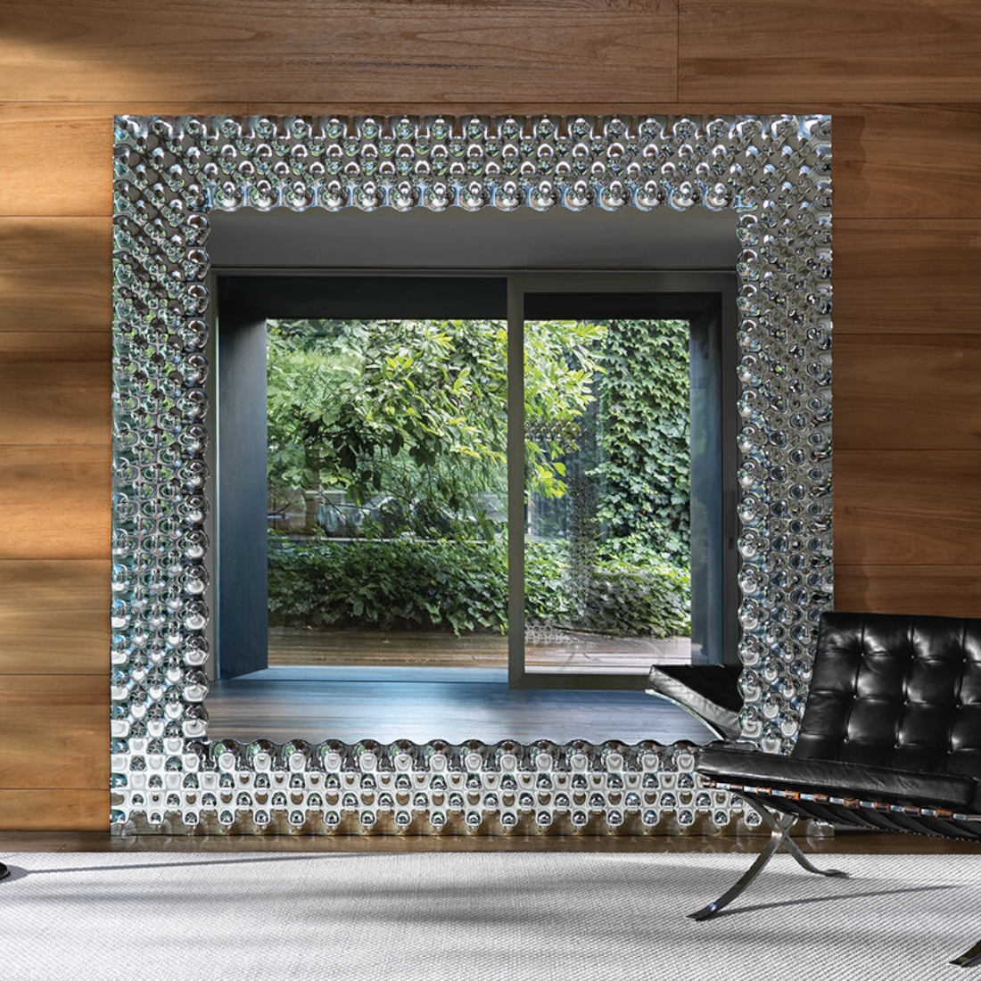 Fiam Pop Square Mirror LIFESTYLE S 01