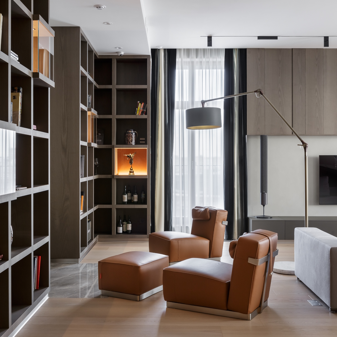 Flexform ABCD Armchair LIFESTYLE S 01