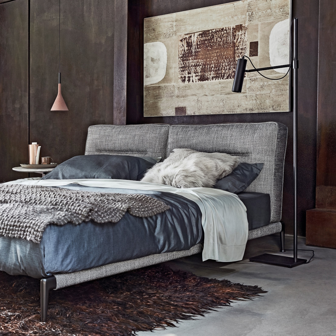 Flexform Adda Bed LIFESTYLE 02