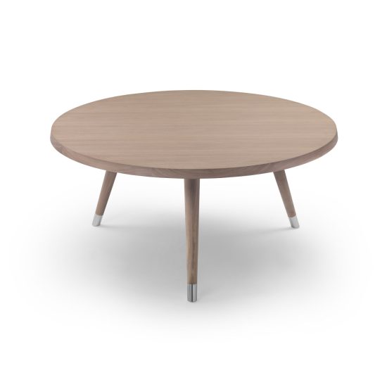 Flexform Adler Round Wood Dining Table STILL LIFE S 01