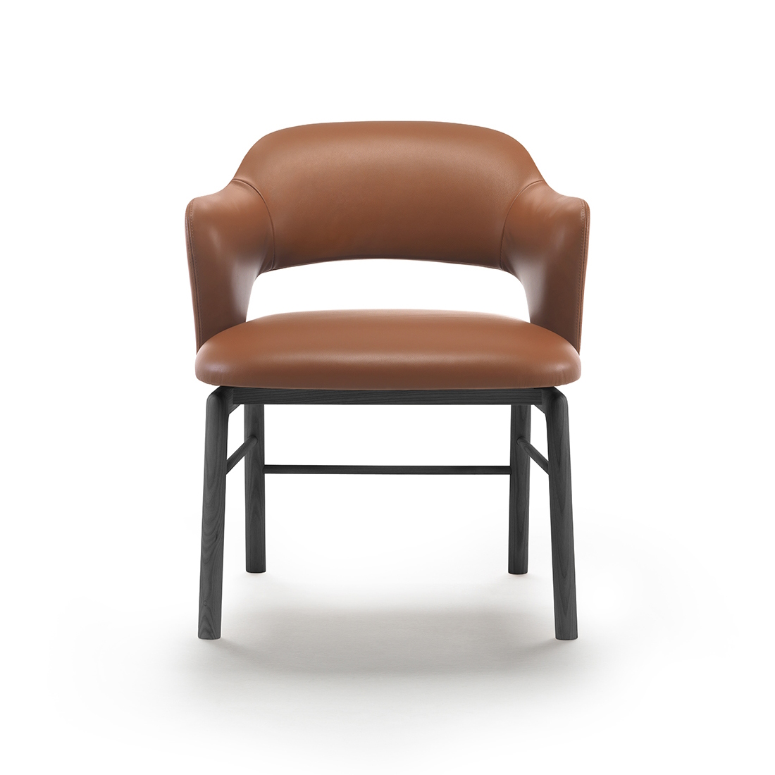 Flexform Alma Indoor Dining Armchair with Armrest STILL LIFE S 01