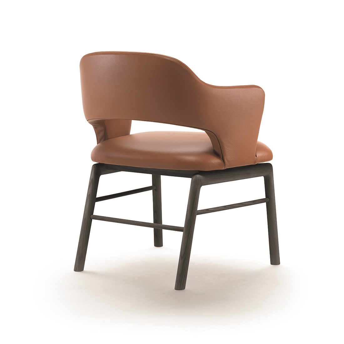 Flexform Alma Indoor Dining Armchair with Armrest STILL LIFE S 04