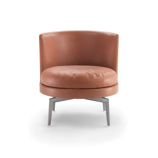 Flexform Feel Good Metal Legs Indoor Armchair STILL LIFE S 01