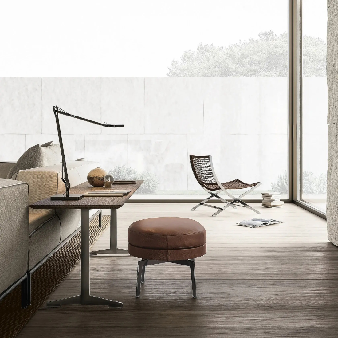 Flexform Feel Good Ottoman LIFESTYLE S 01