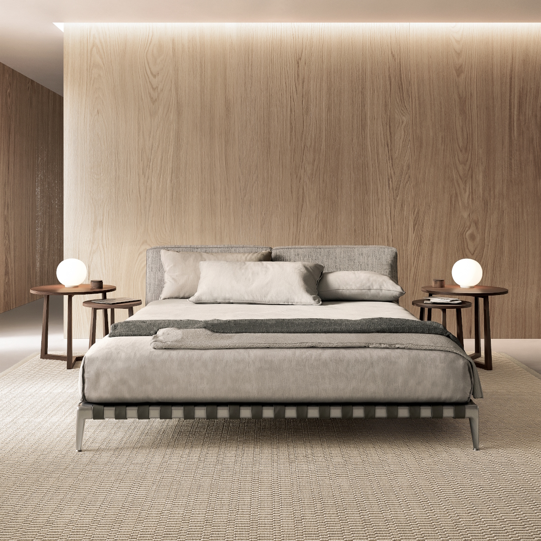 Flexform Gregory Bed LIFESTYLE S 01