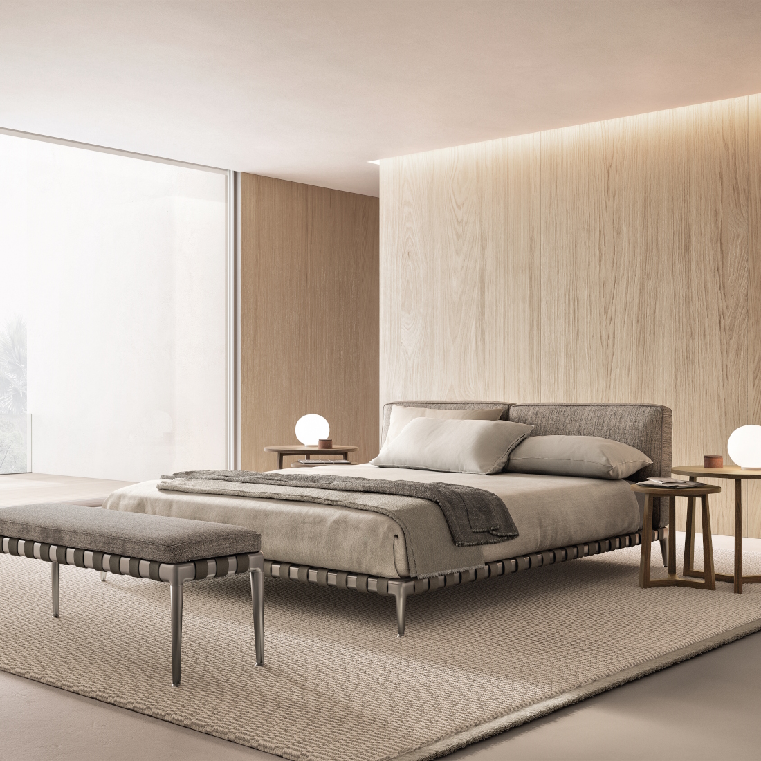 Flexform Gregory Bed LIFESTYLE S 02