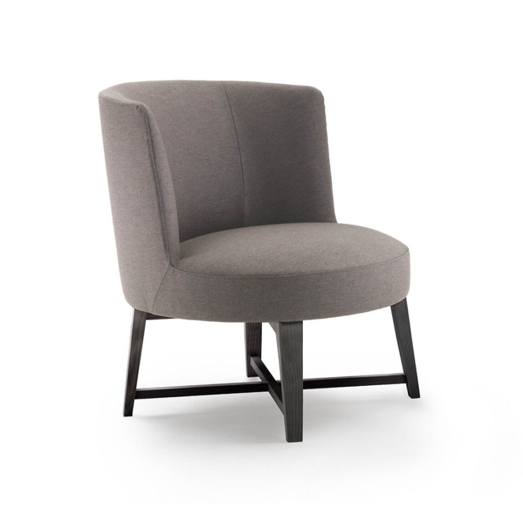Flexform Hera Small Wood Leg Indoor Armchair STILL LIFE S 01