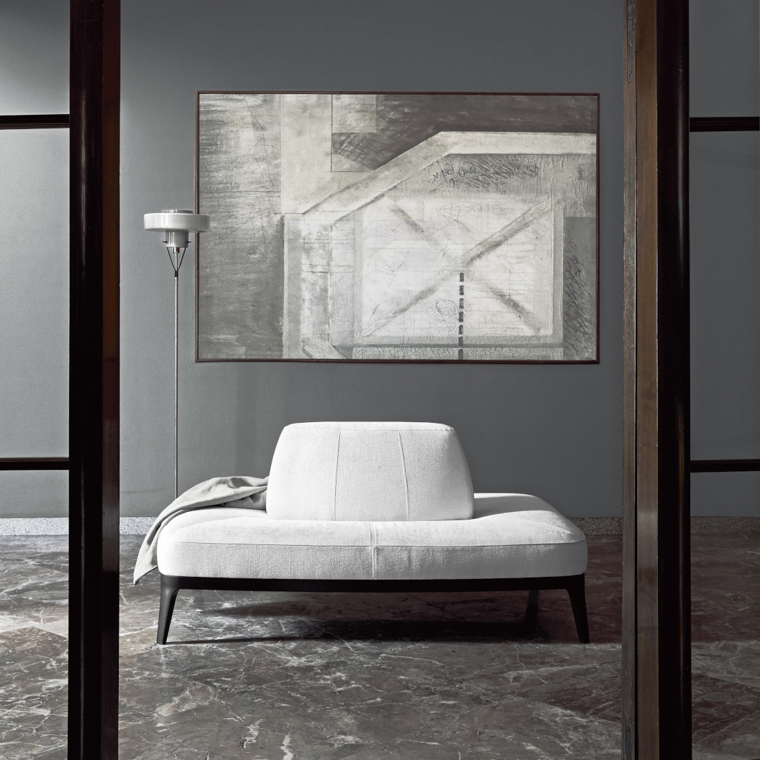 Flexform Mood Dragonfly Bench LIFESTYLE S 01