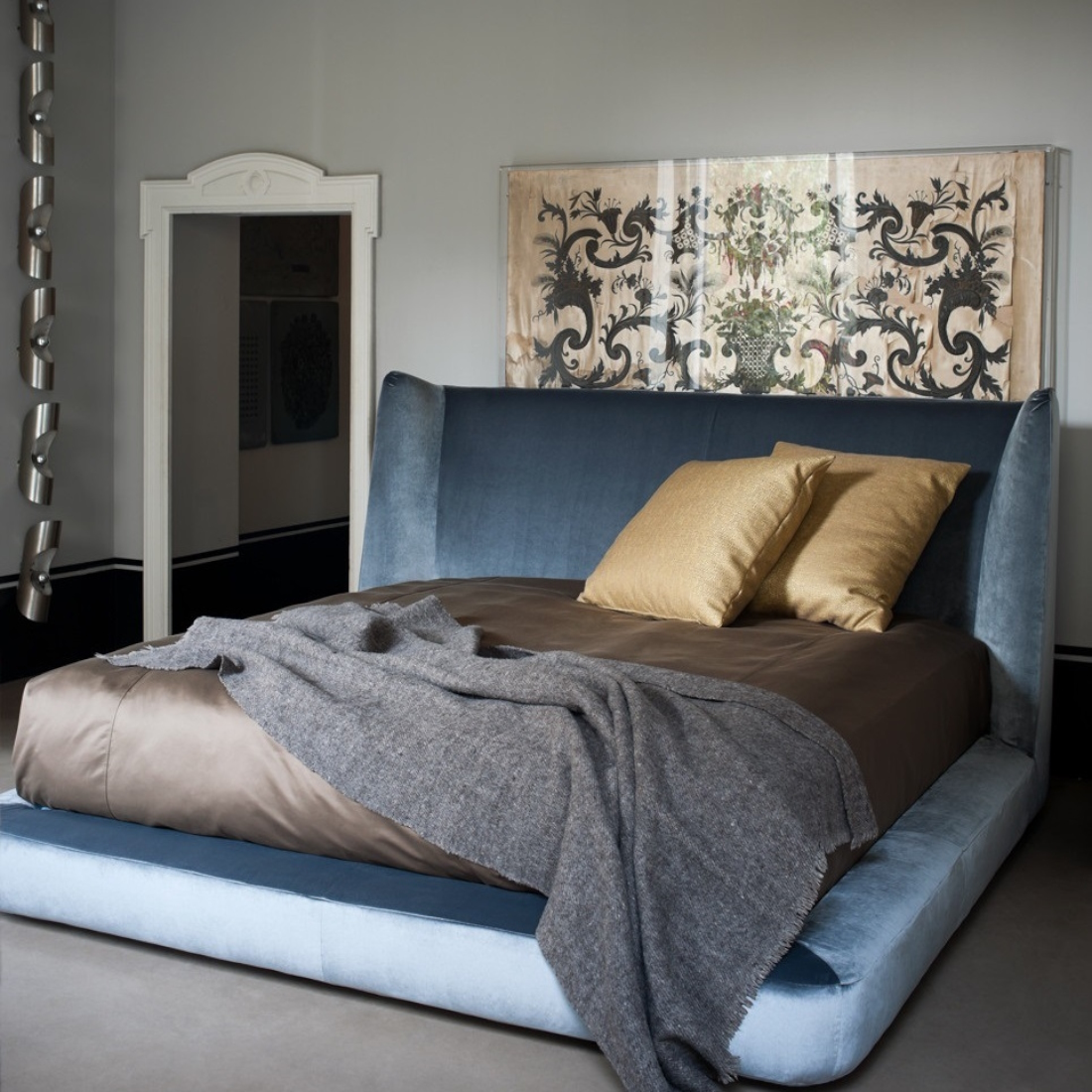 Flexform Mood Midnight Bed LIFESTYLE S 01